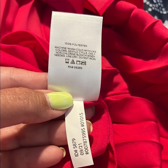 Express Pink Off-Shoulder Puff Sleeve Sundress - Picture 6 of 6